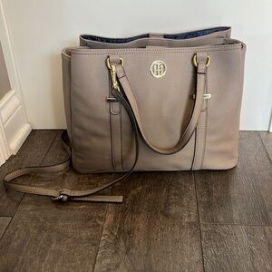 Tommy Hilfiger purse - shoulder/crossbody with 3 internal compartments /sections